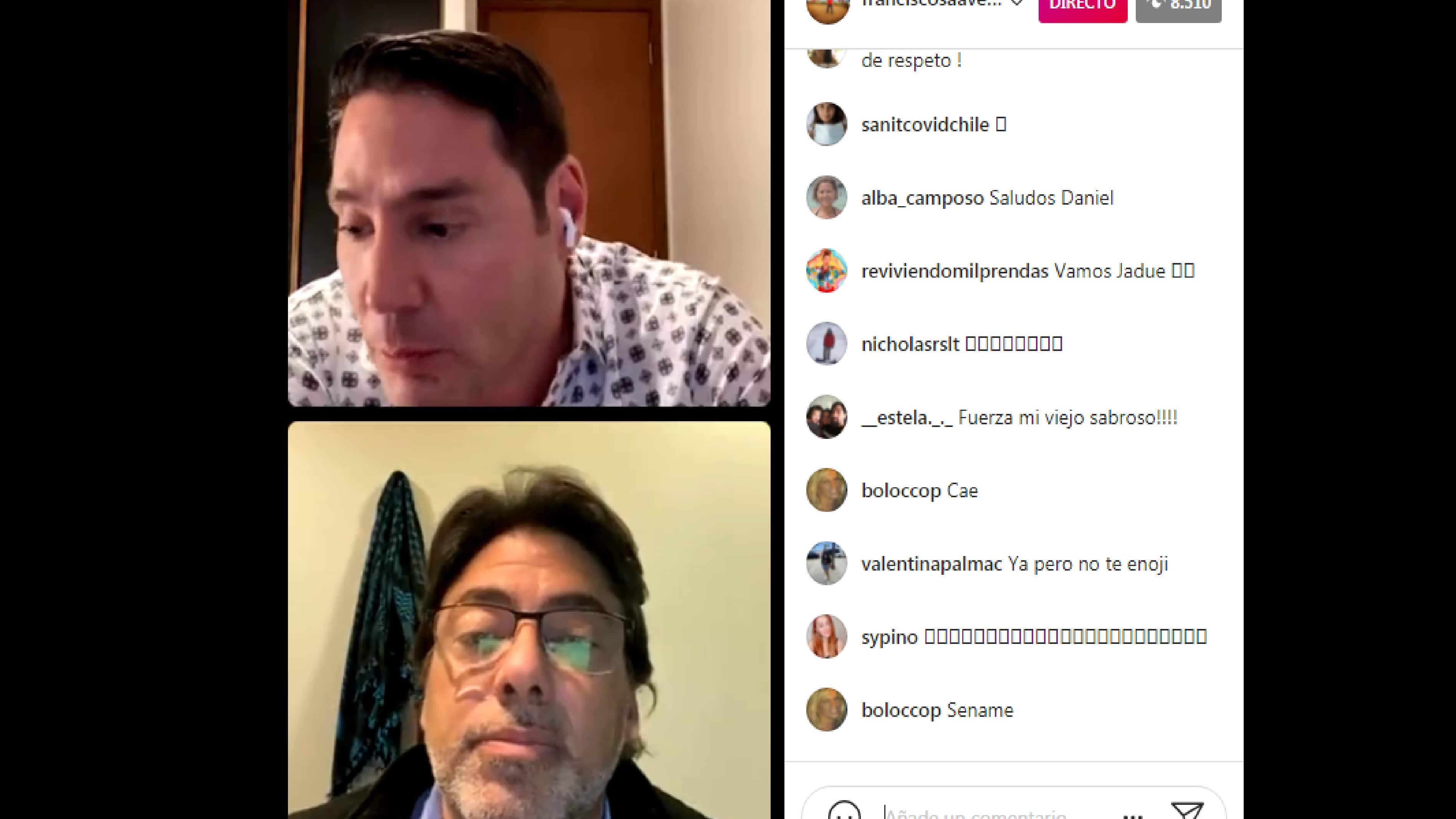 El LIVE en la parte de Jadue