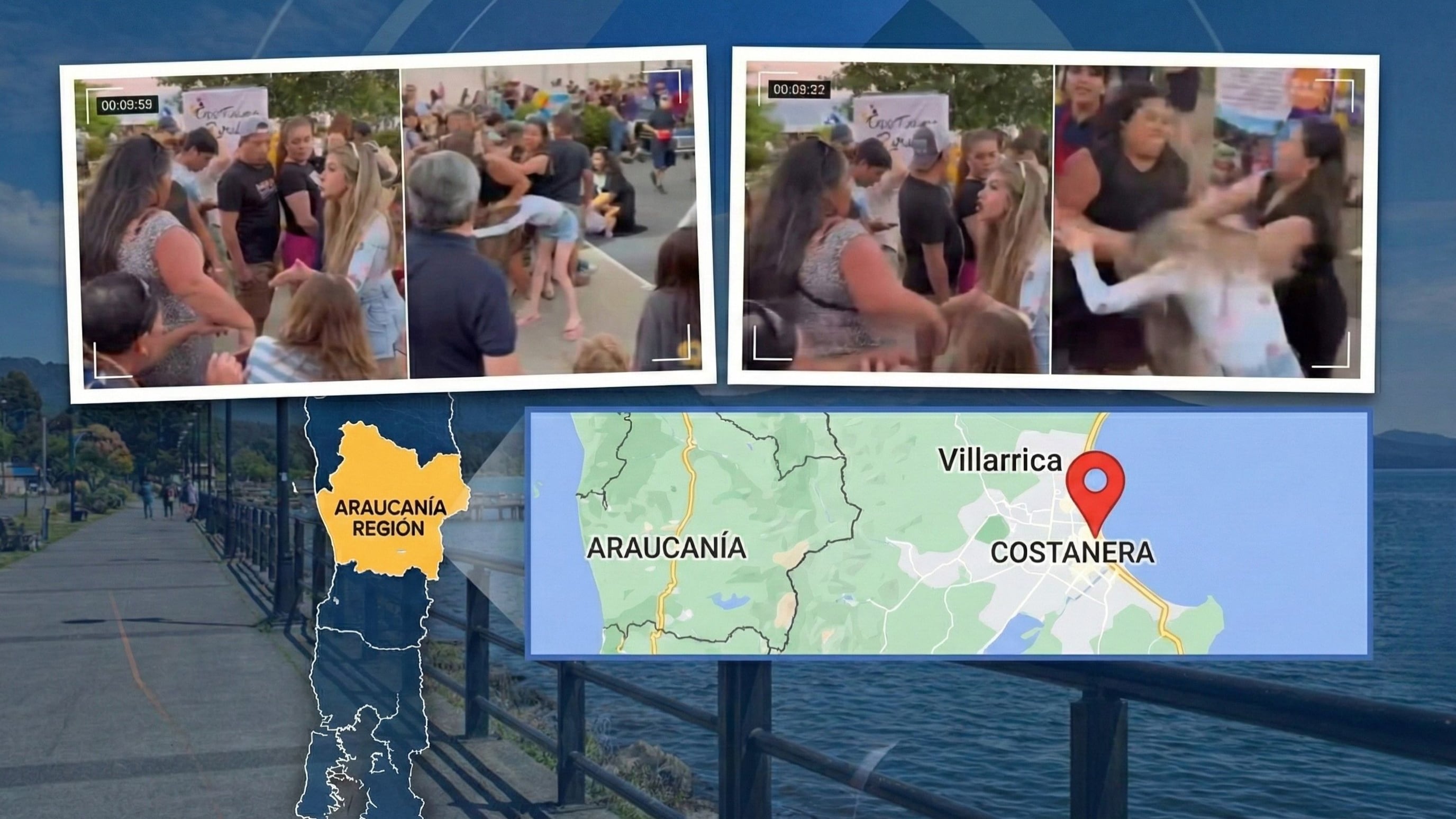 Autoridad comunal inhabilitó a las implicadas para solicitar futuros permisos municipales, aplicando política de tolerancia cero ante violencia en zonas turísticas.