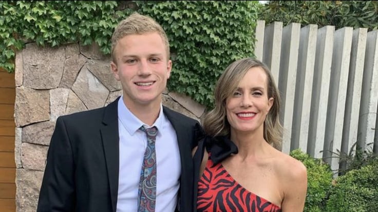 Diana Bolocco y su hijo, Pedro | Instagram