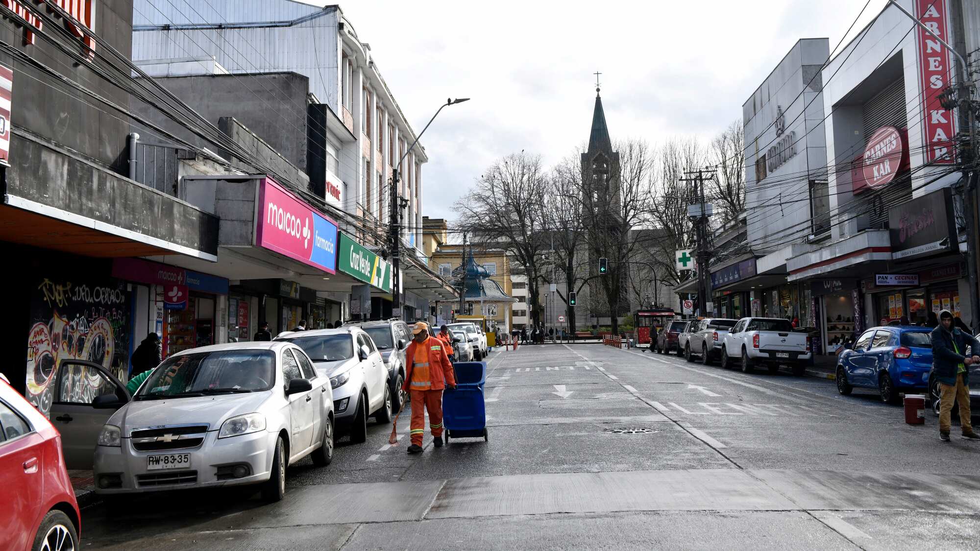 VALDIVIA: Centro de la Ciudad | 21 de agosto 2024 / VALDIVIA
Centro de la ciudad.
MIGUEL ANGEL BUSTOS / AGENCIAUNO