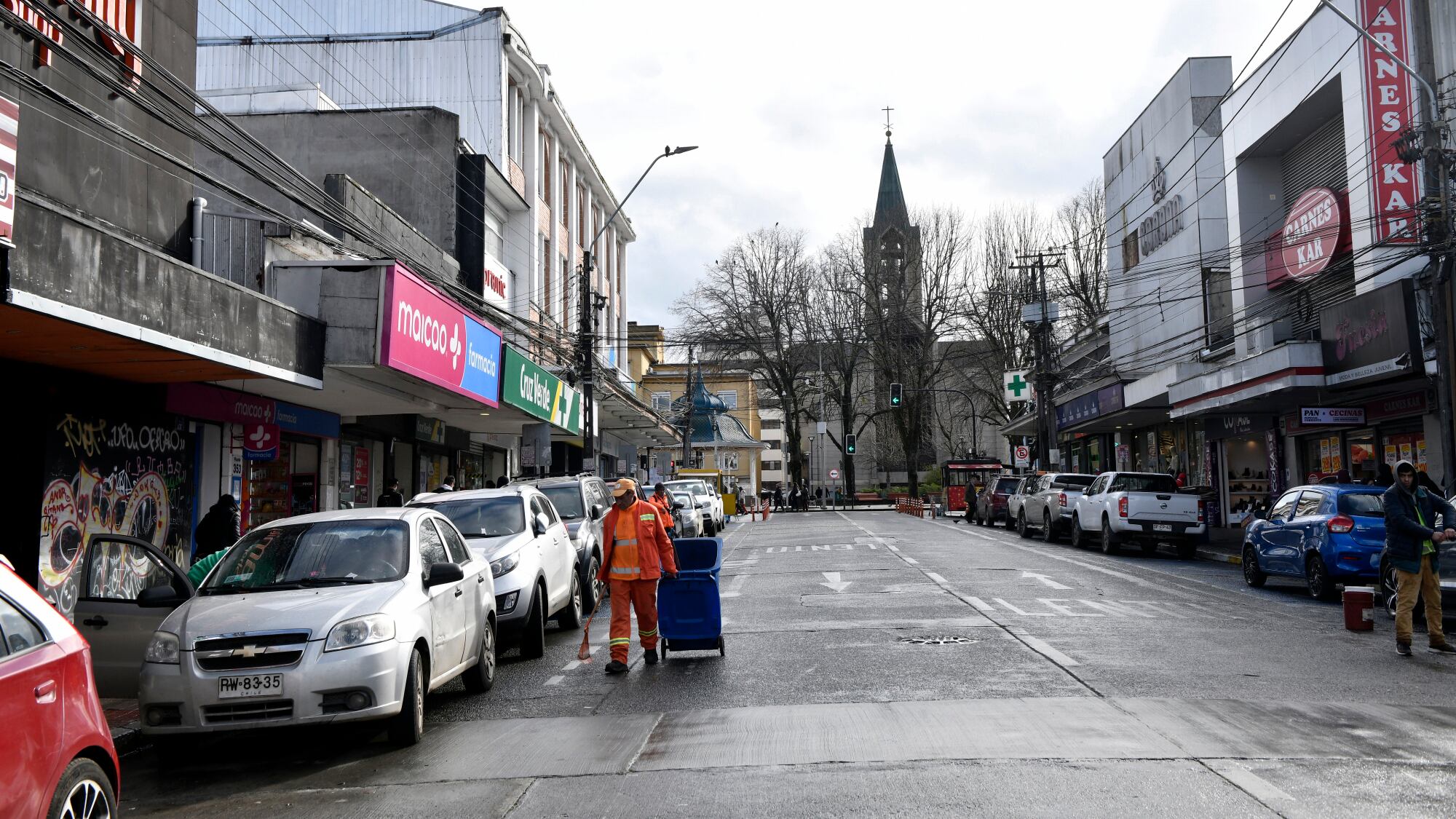 VALDIVIA: Centro de la Ciudad | 21 de agosto 2024 / VALDIVIA
Centro de la ciudad.
MIGUEL ANGEL BUSTOS / AGENCIAUNO