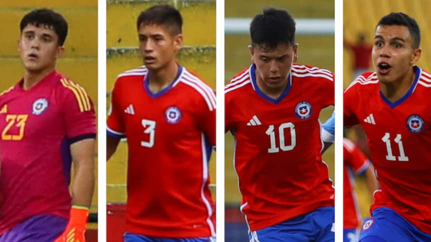 Valdés, Román, Vásquez y Hales / La Roja