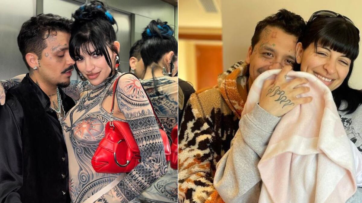 Nodal y Cazzu eligieron el Día de San Valentín para presentar oficialmente a su pequeña.