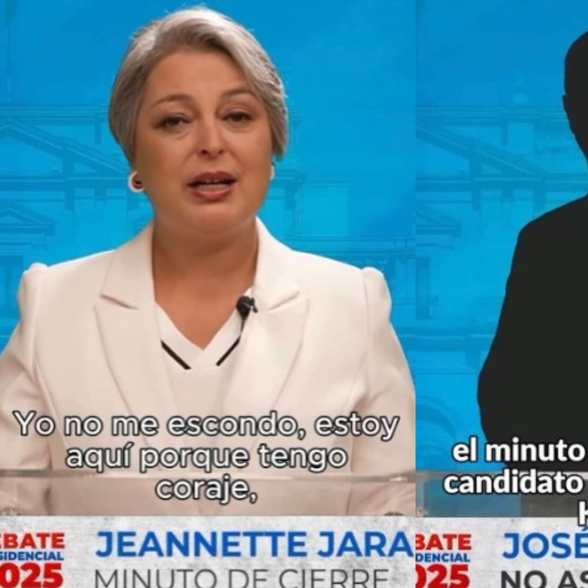Jeannette Jara critica ausencia de Kast en debate en Mega Jeannette Jara critica ausencia de Kast en debate en Mega