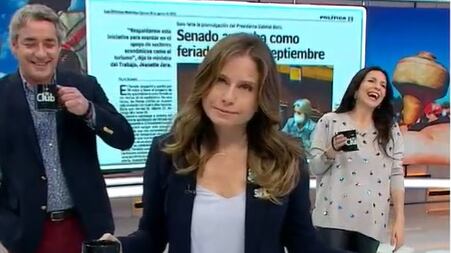 Soledad Onetto fue la encargada de recibir a José Luis Repenning en el matinal "Mucho Gusto".