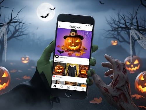 Cómo poner Instagram en “Modo Halloween” y revelar tu disfraz con la función secreta “Marcos”