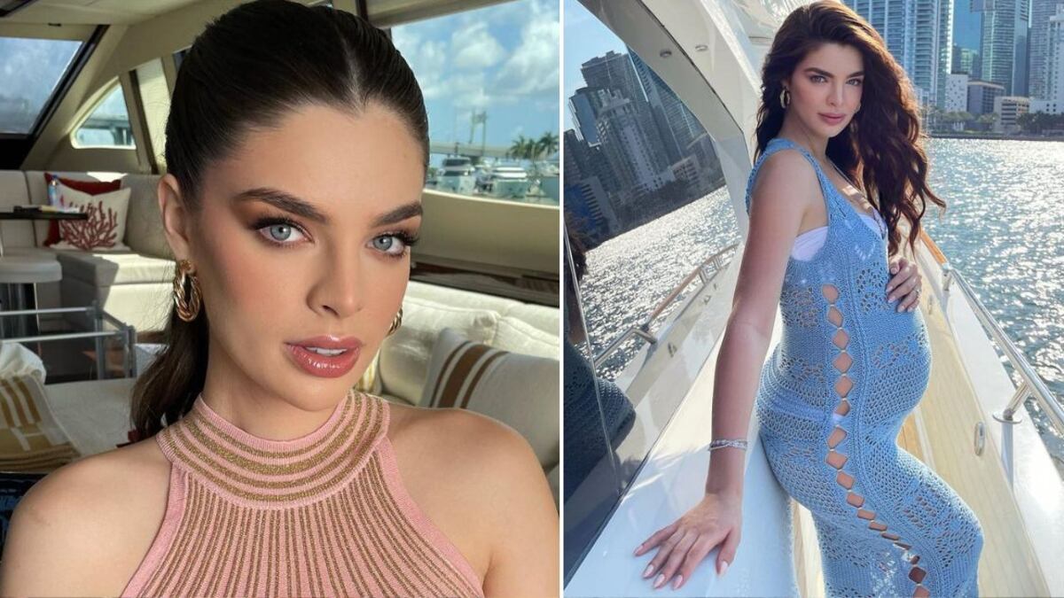 Nadia Ferreira es un referente de estilo elegante para embarazadas