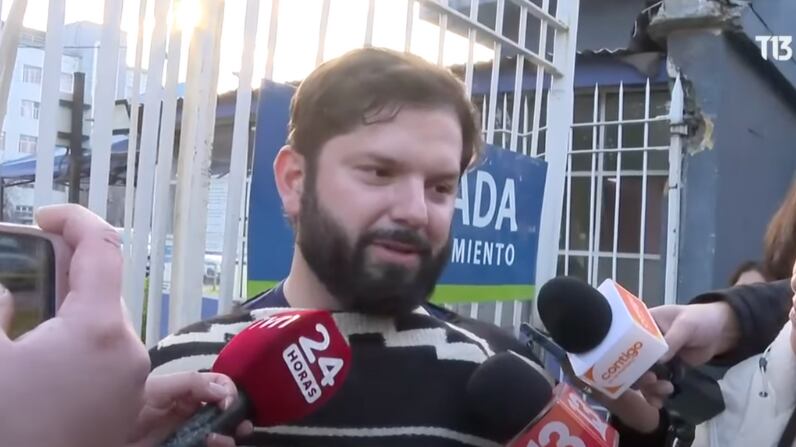 Presidente Gabriel Boric | Captura: T13