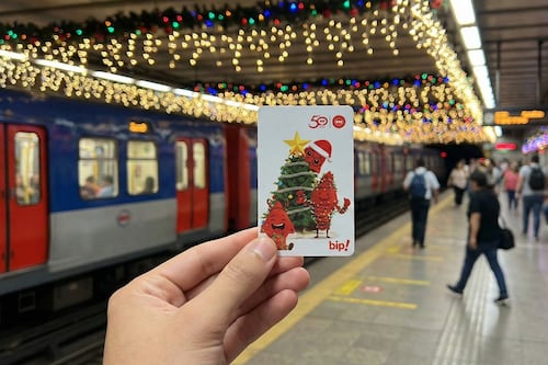 Metro lanza su tarjeta bip! navideña: cómo es, cuánto cuesta y dónde comprarla