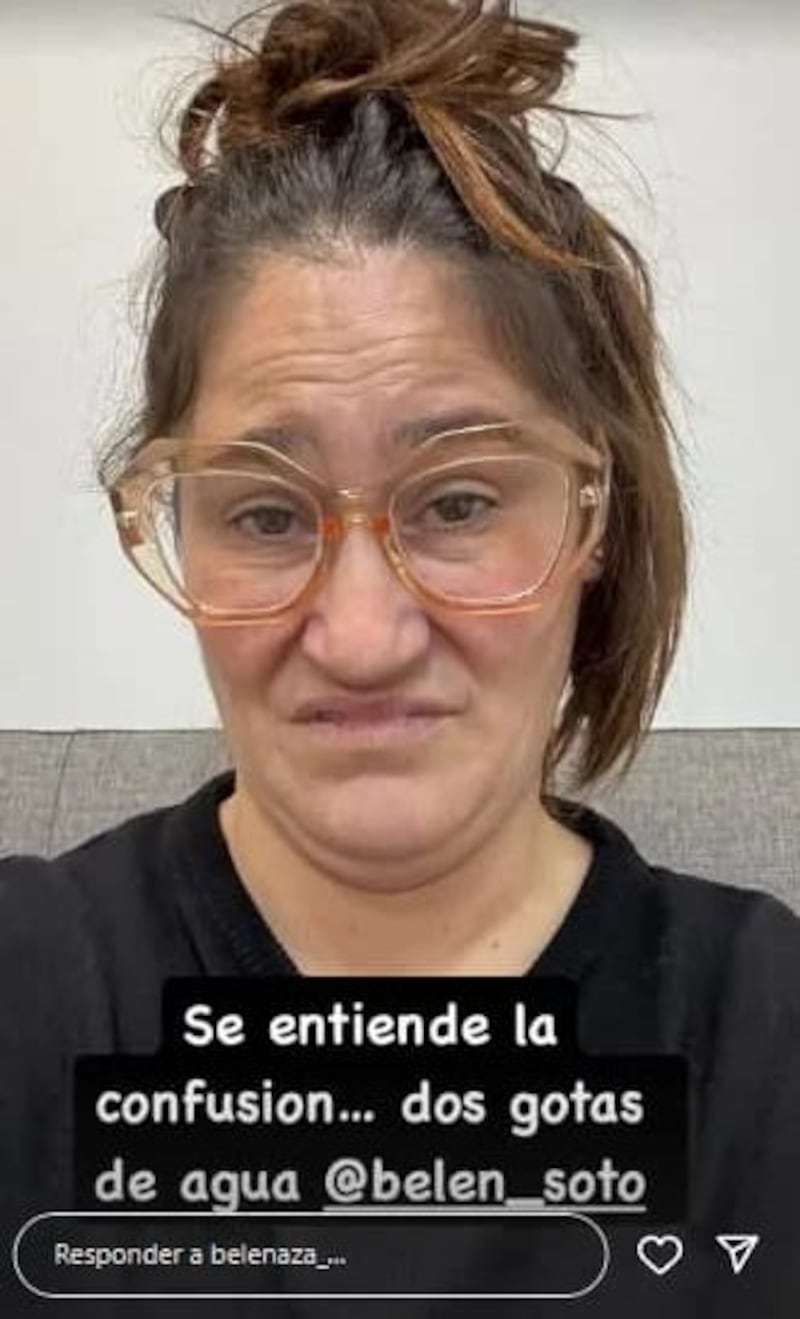 “Dos gotas de agua”: Belenaza se burla de divertido fail en su retorno a “Detrás del Muro”