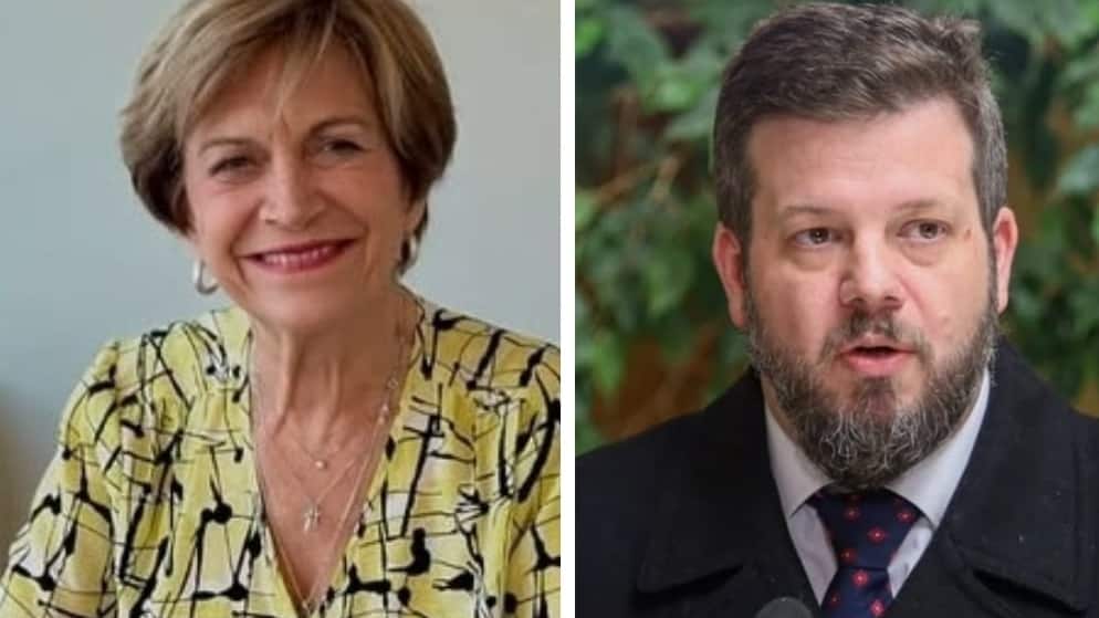 Evelyn Matthei y Johannes Kaiser