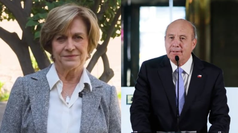 Evelyn Matthei y Jorge Quiroz | Fuente: Instagram @evelynmatthei y Facebook Ministerio de Hacienda