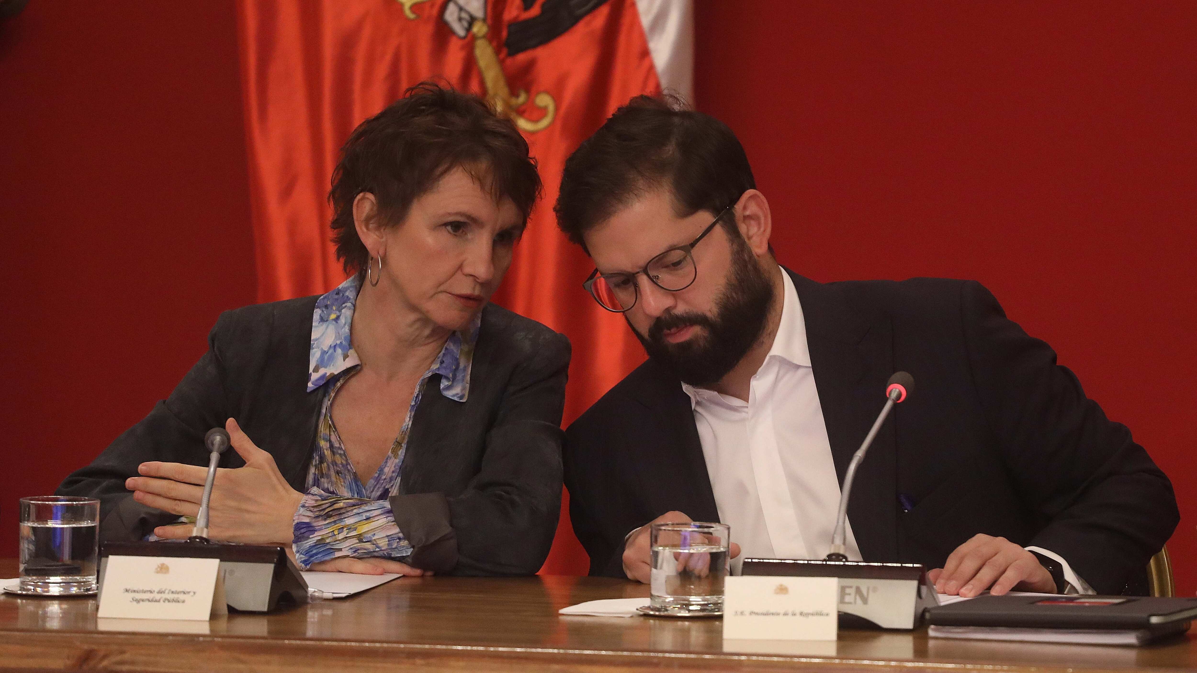 Presidente Boric y Carolina Tohá