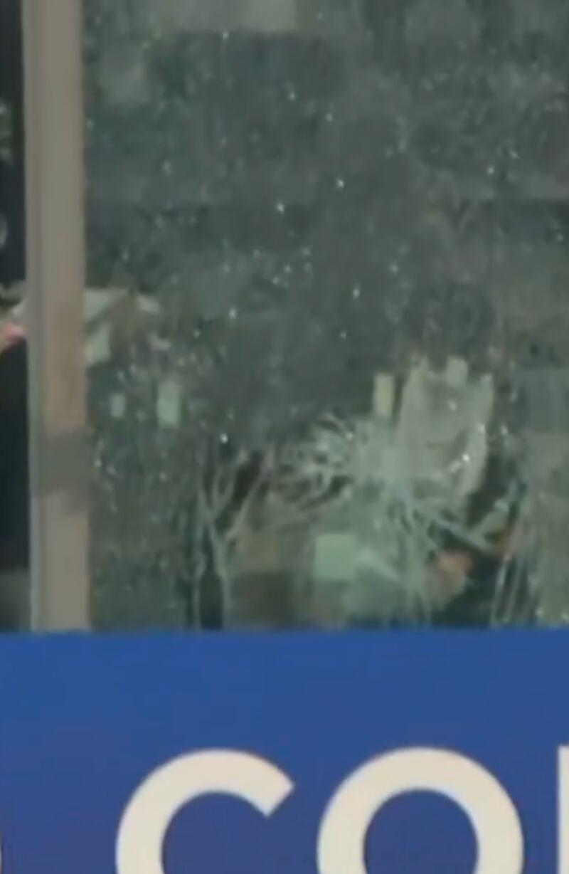 Destrozos en Estadio Monumental | Fuente: Instagram @chvnoticias