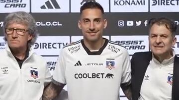 El delantero argentino llega al Cacique procedente del vigente campeón transandino Estudiantes de La Plata.