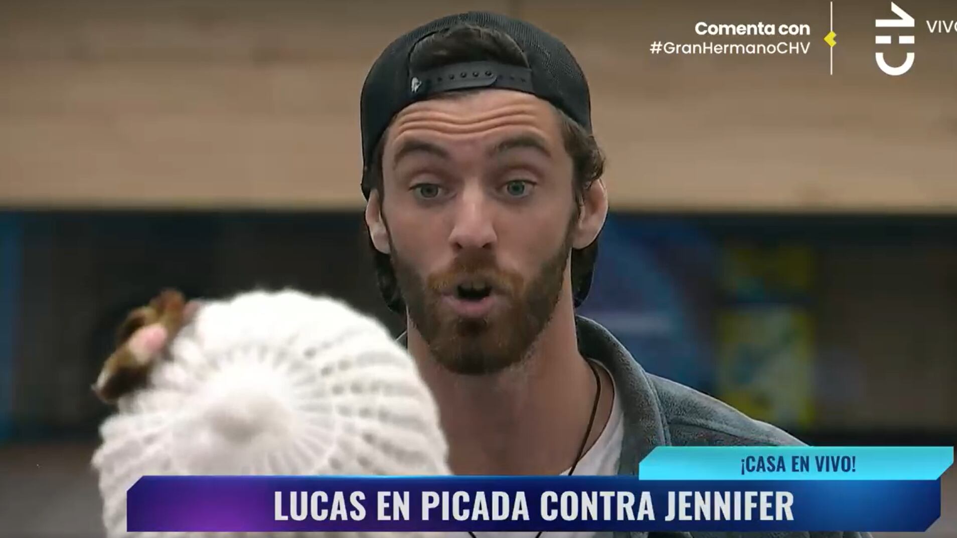 Lucas Crespo de "Gran Hermano" | Captura: CHV