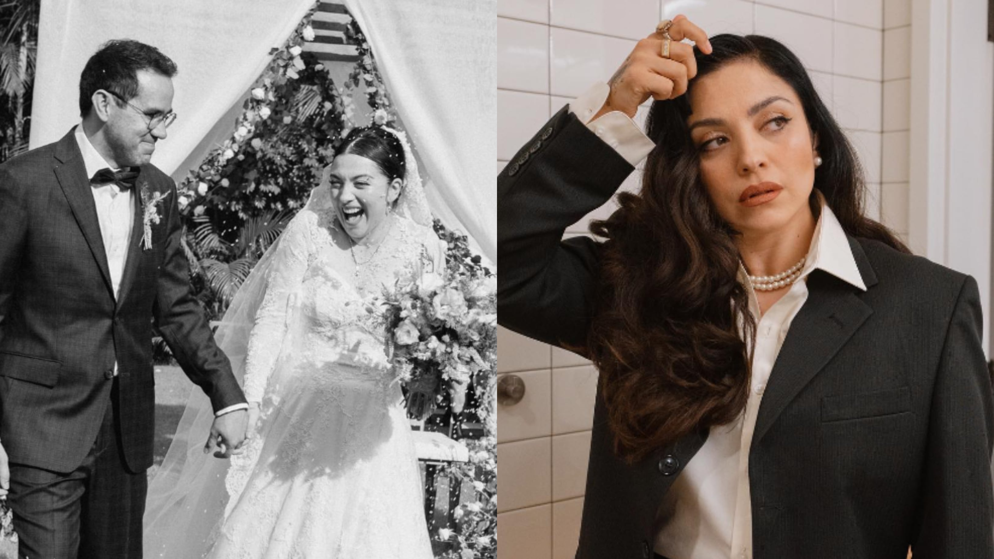Mon Laferte vivió un cuento de hadas en su boda con Joel Orta