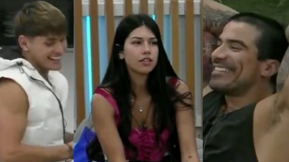 Scarlette, Hans y Seba de Gran Hermano | Captura: CHV