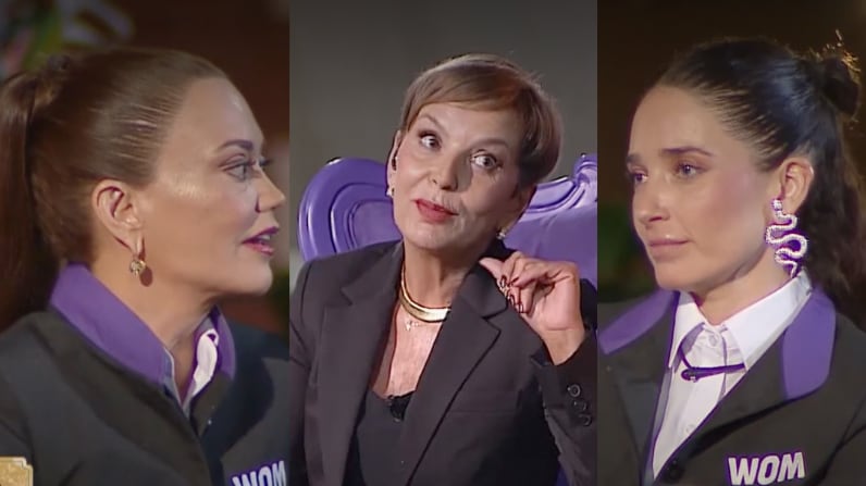 Daniella Campos, Fran García-Huidobro y Camila Nash en “El Internado” | Captura: Mega