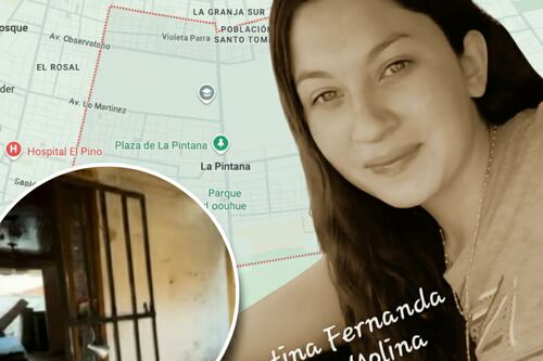 Las imágenes de la “casa del horror” donde hallaron el cuerpo de Valentina Alarcón en La Pintana