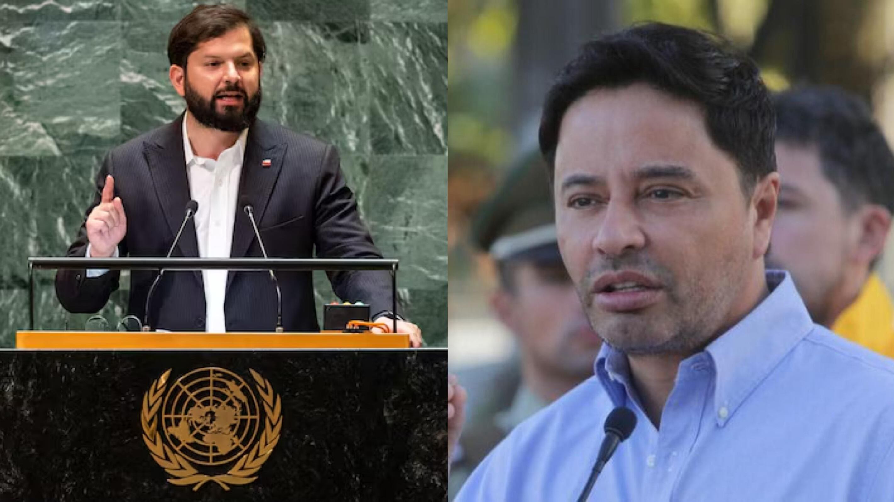 Presidente Gabriel Boric y Alcalde Rodolfo Carter