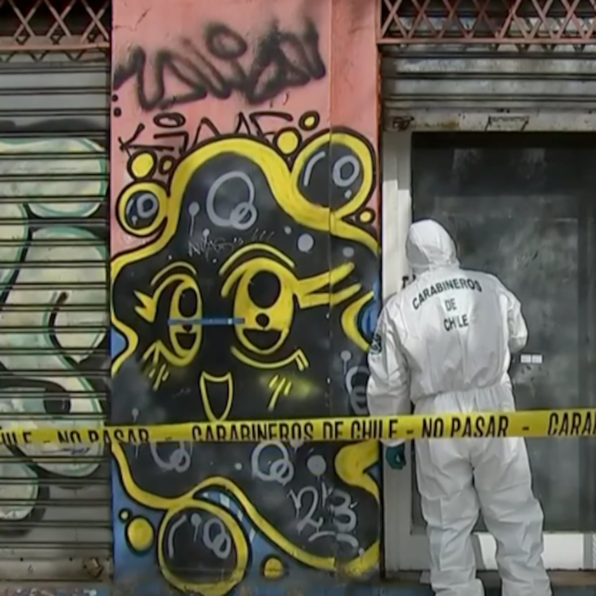 Robo en cuartel de Labocar de Santiago: sujetos ingresaron tras perforaciones en murallas Robo en cuartel de Labocar de Santiago: sujetos ingresaron tras perforaciones en murallas