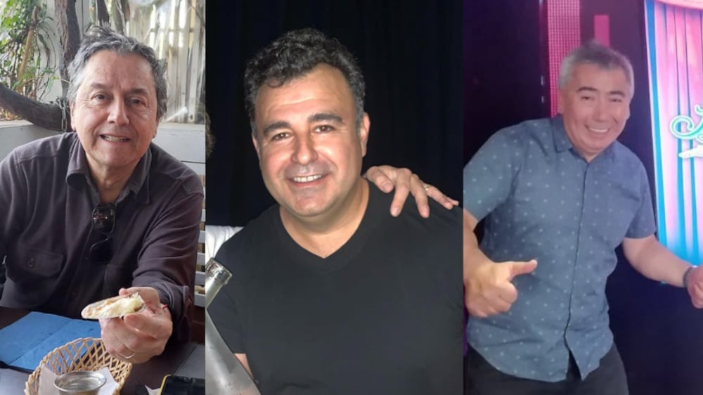 Kurt Carrera, Jajá Calderón y Claudio Reyes | Fuente: Instagram