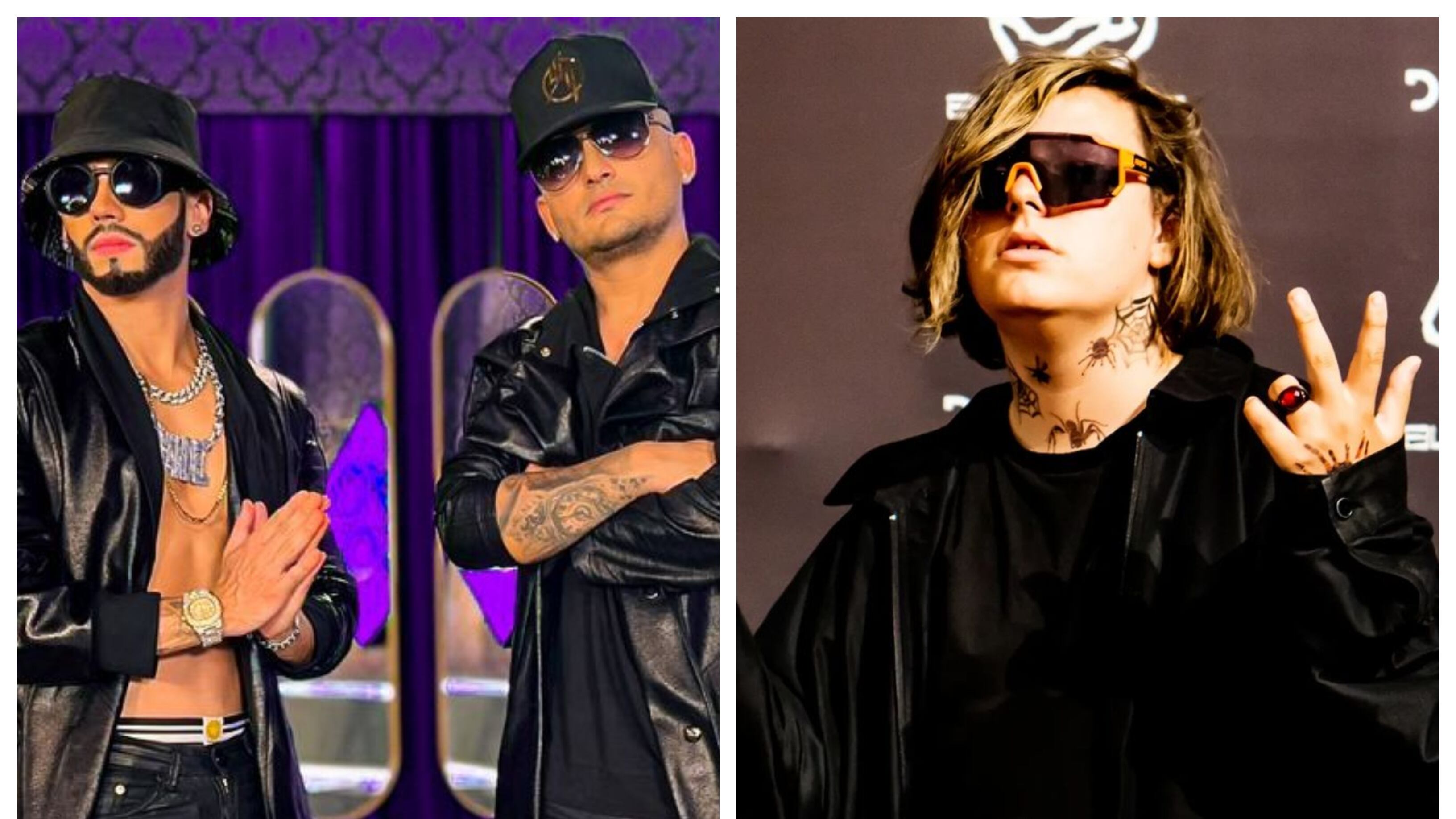 Yei Santos y Andy Cruz, los dobles de Wisin y Yandel en "Yo soy", confirmaron que están trabajando en una futura colaboración con NineTeen Elevnn, el hijo de los rostros de CHV, Julio César Rodríguez y Francisca García-Huidobro.
