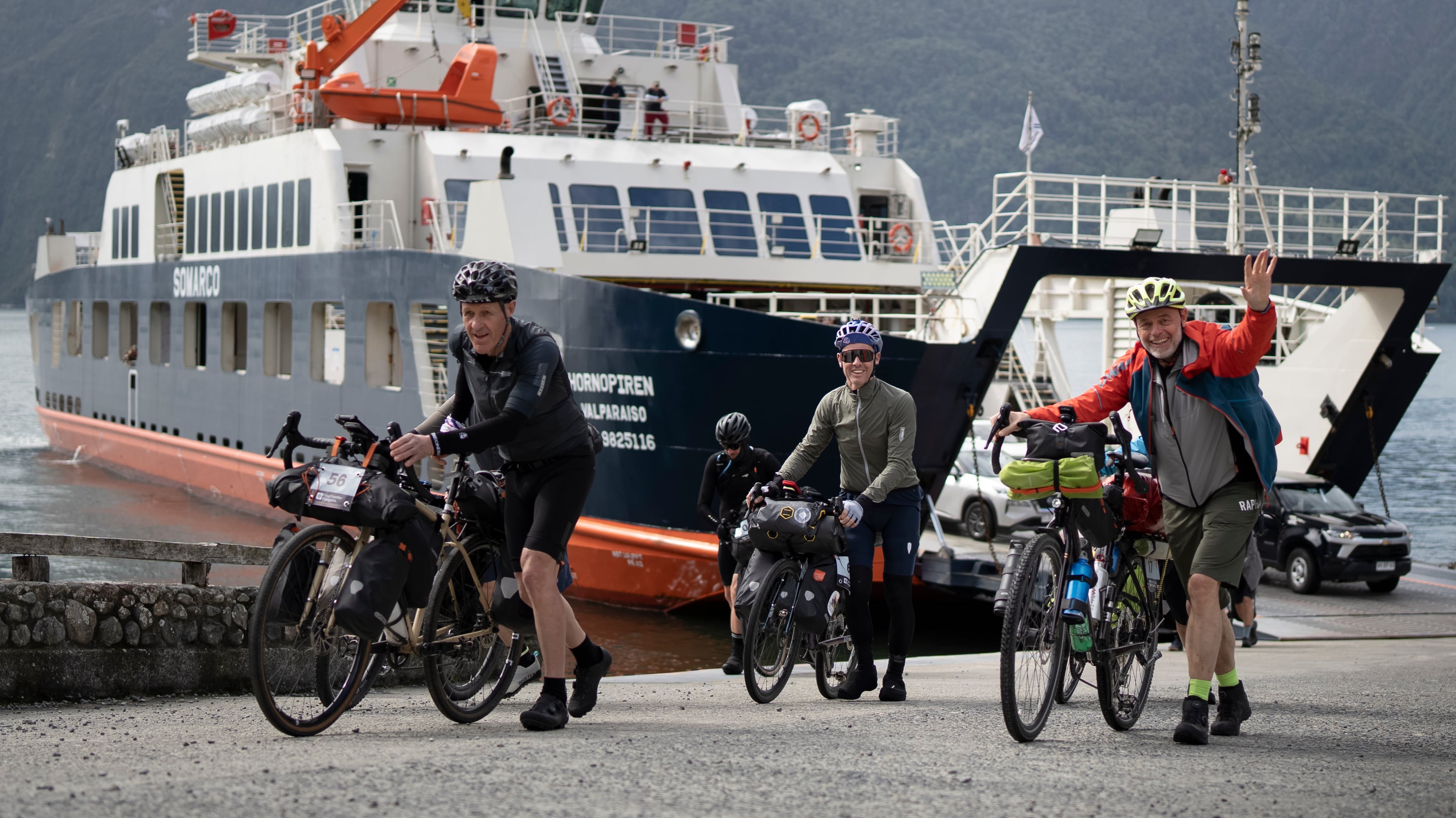 Desafío ciclista entre Chile y Argentina