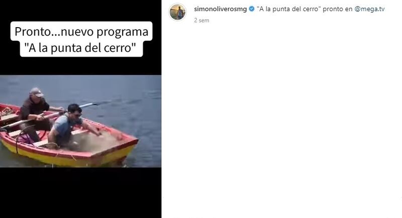 El periodista se mostró entusiasmado de participar en este proyecto televisivo de la señal privada.