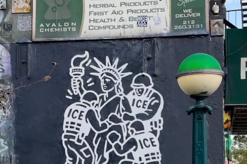 Cuando la libertad es arrestada: el mural que sacude Nueva York