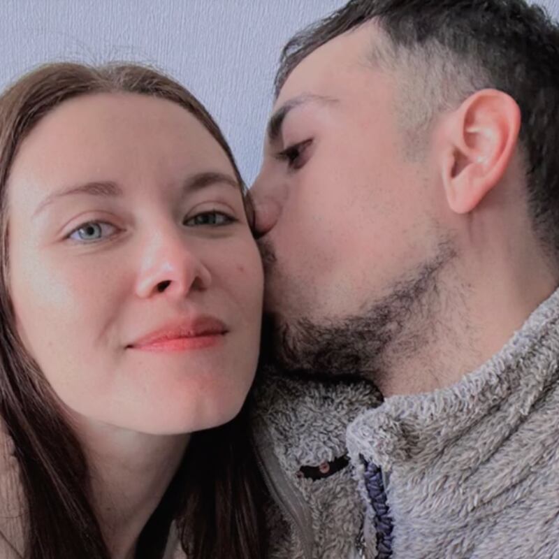 Carla Jara y Diego Urrutia | Fuente: TikTok