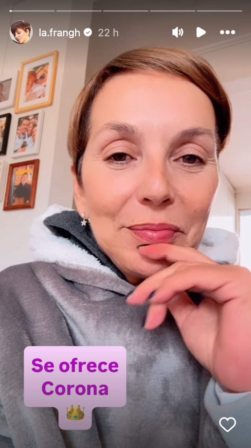 Historia de Francisca García-Huidobro | Captura: Instagram @la.frangh