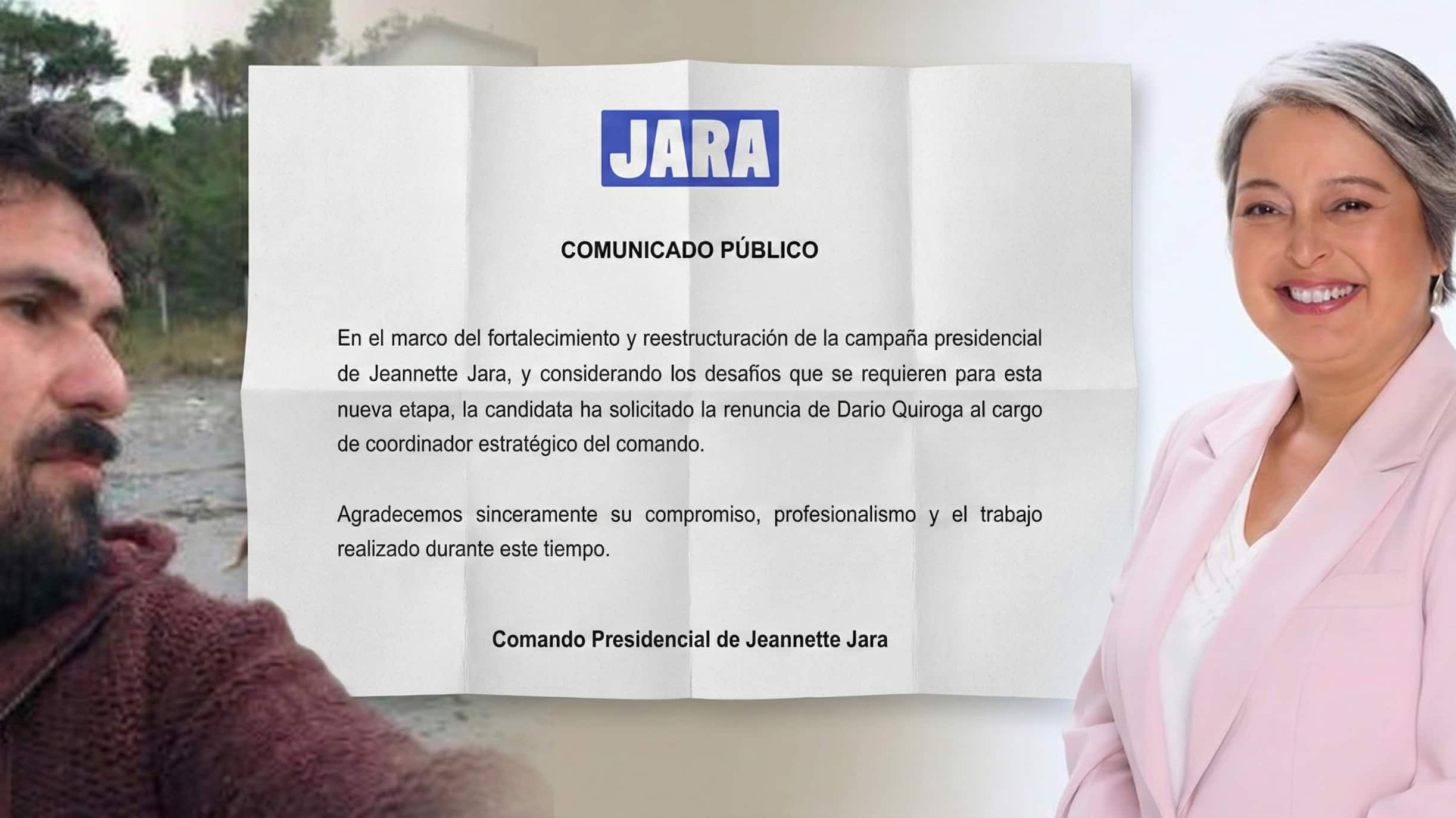 Quiroga aseguró haber ofrecido disculpas privadas a Franco y Zandra Parisi meses antes, según su propia declaración pública.