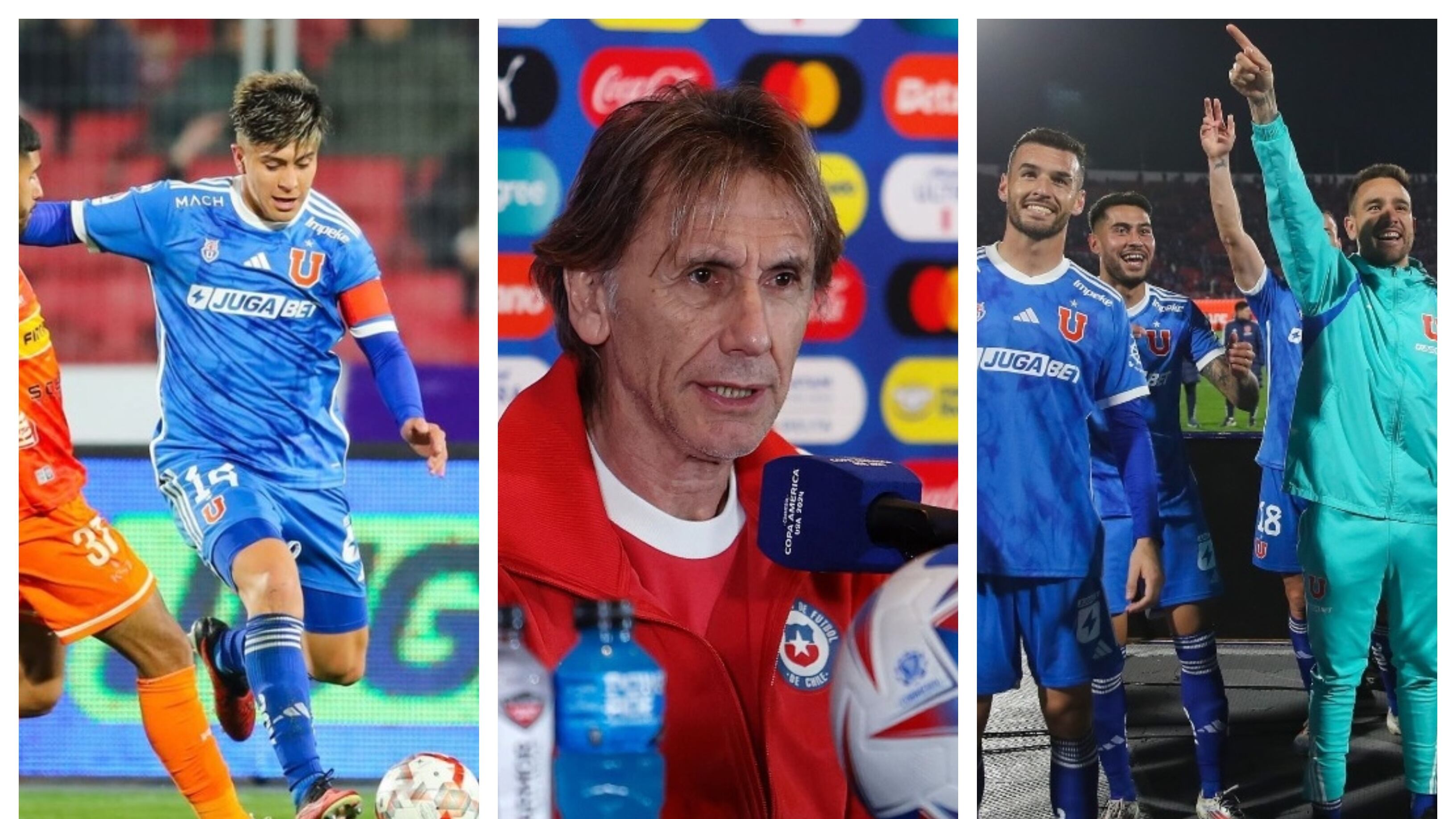 El arquero de la U se mostró contrariado por la decisión de Gareca de dejar fuera de su nómina en la selección chilena a futbolistas del actual puntero del Campeonato Nacional.