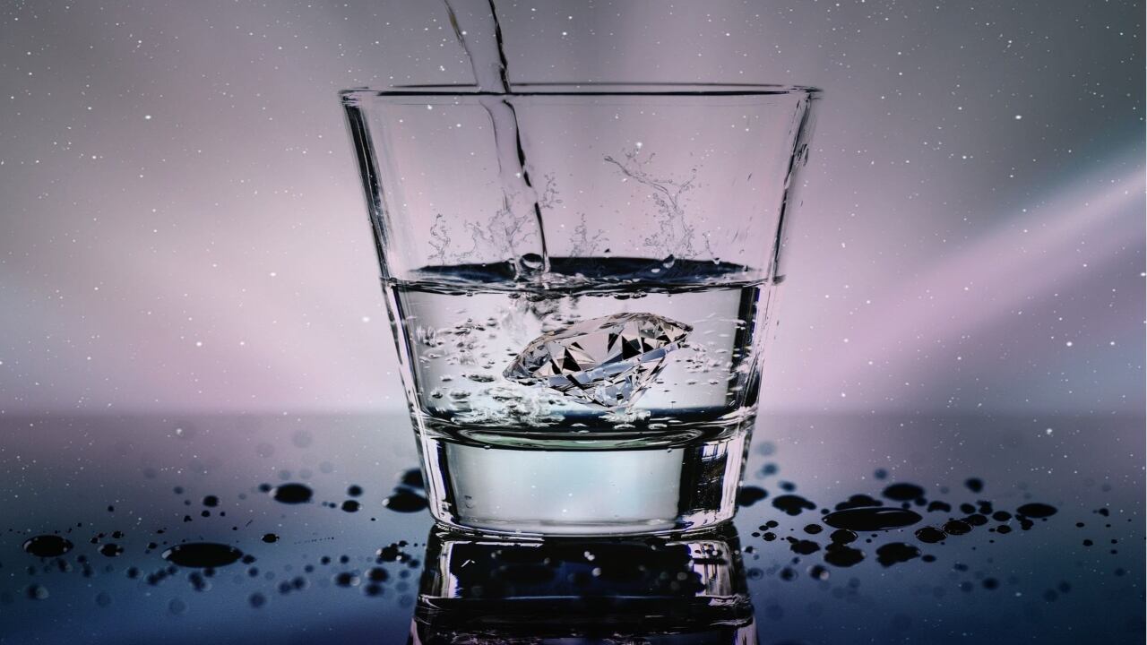 Hidratación con agua