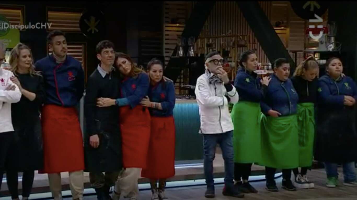 Equipo rojo y verde en "El Discípulo del Chef" | Captura: CHV