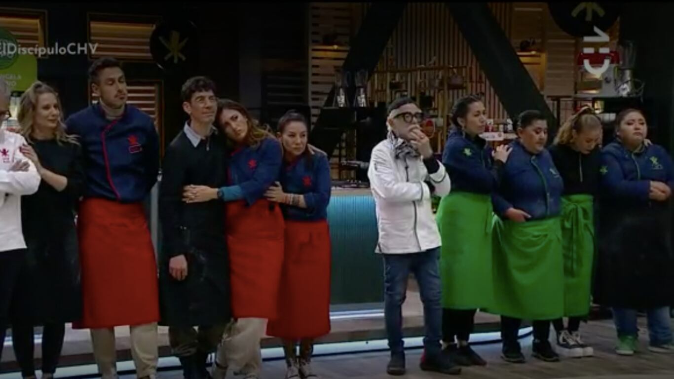 Equipo rojo y verde en "El Discípulo del Chef" | Captura: CHV