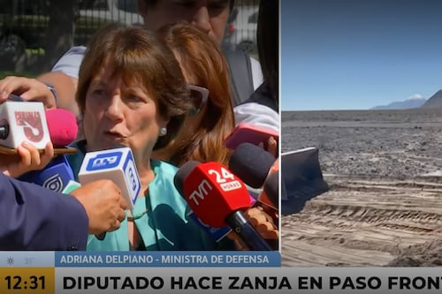 “No puede ser que cualquiera haga lo que le parezca”: ministra de Defensa critica a diputado que construye zanja en el norte sin autorización