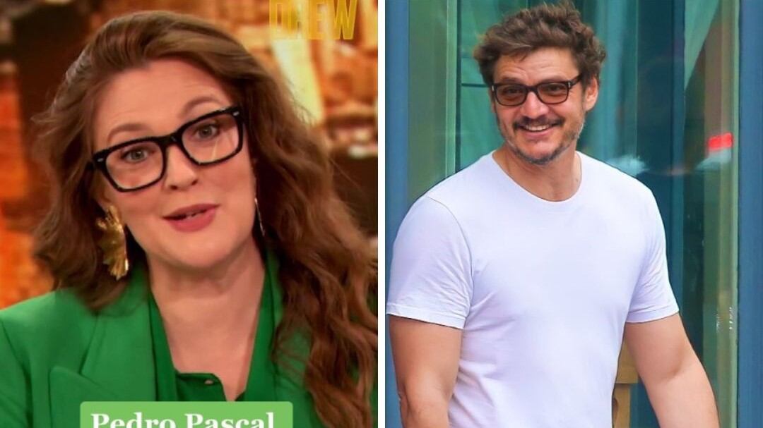 Drew Barrymore y Pedro Pascal