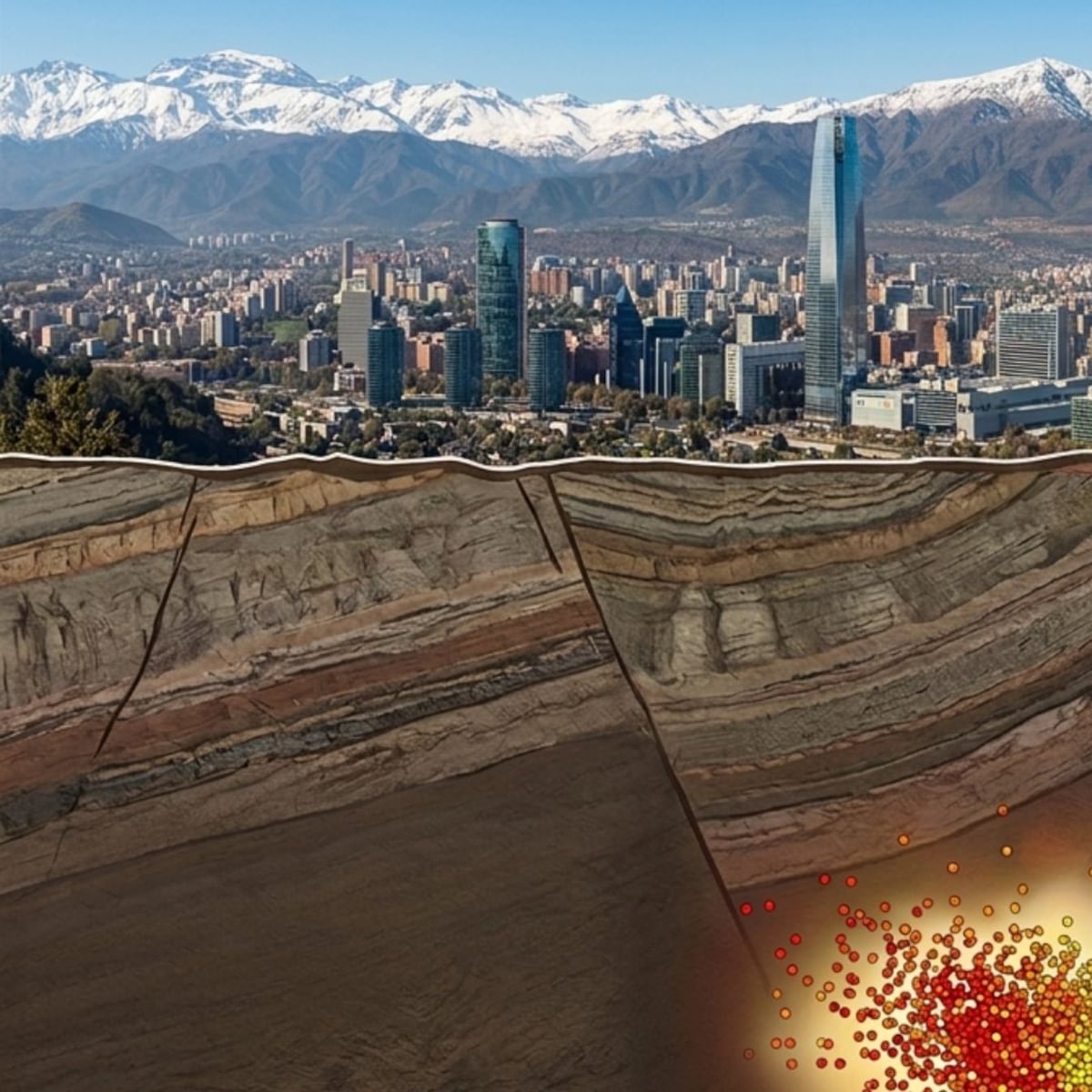 Estudio revela clúster sísmico en Santiago Estudio revela clúster sísmico en Santiago