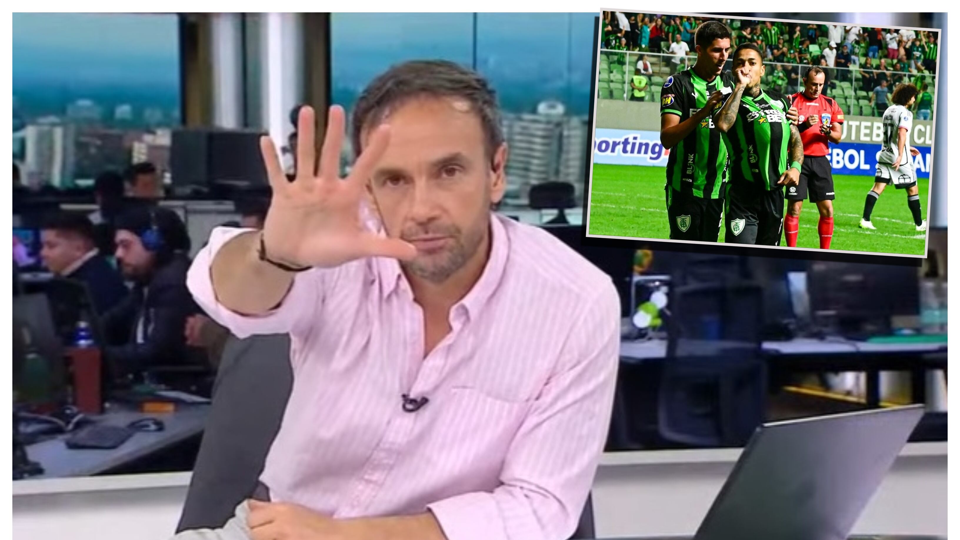 El conductor de Meganoticias Alerta masacró a Colo Colo por la eliminación del Cacique de la Copa Sudamericana, luego de ser goleados 5-1 por el colista del Brasileirao.