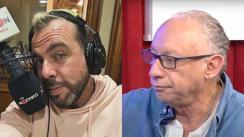 Mauricio Israel y Francisco Kaminski | Captura: Tevex e Instagram