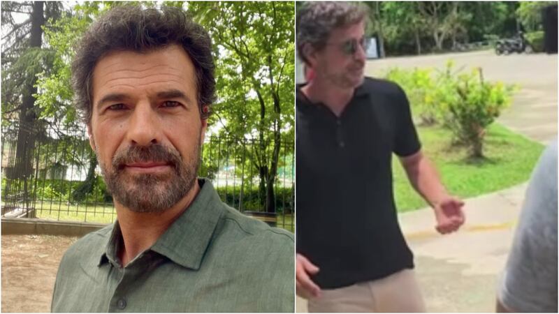 Rodolfo Sancho visita a su hijo en la cárcel en Tailandia / Captura de pantalla 