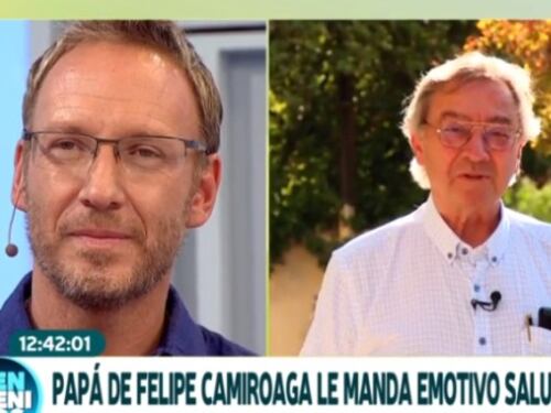 El emotivo mensaje de apoyo del papá de Felipe Camiroaga a Martín Cárcamo