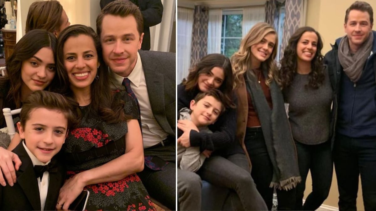 Los protagonistas de 'Manifest' en el detrás de escenas