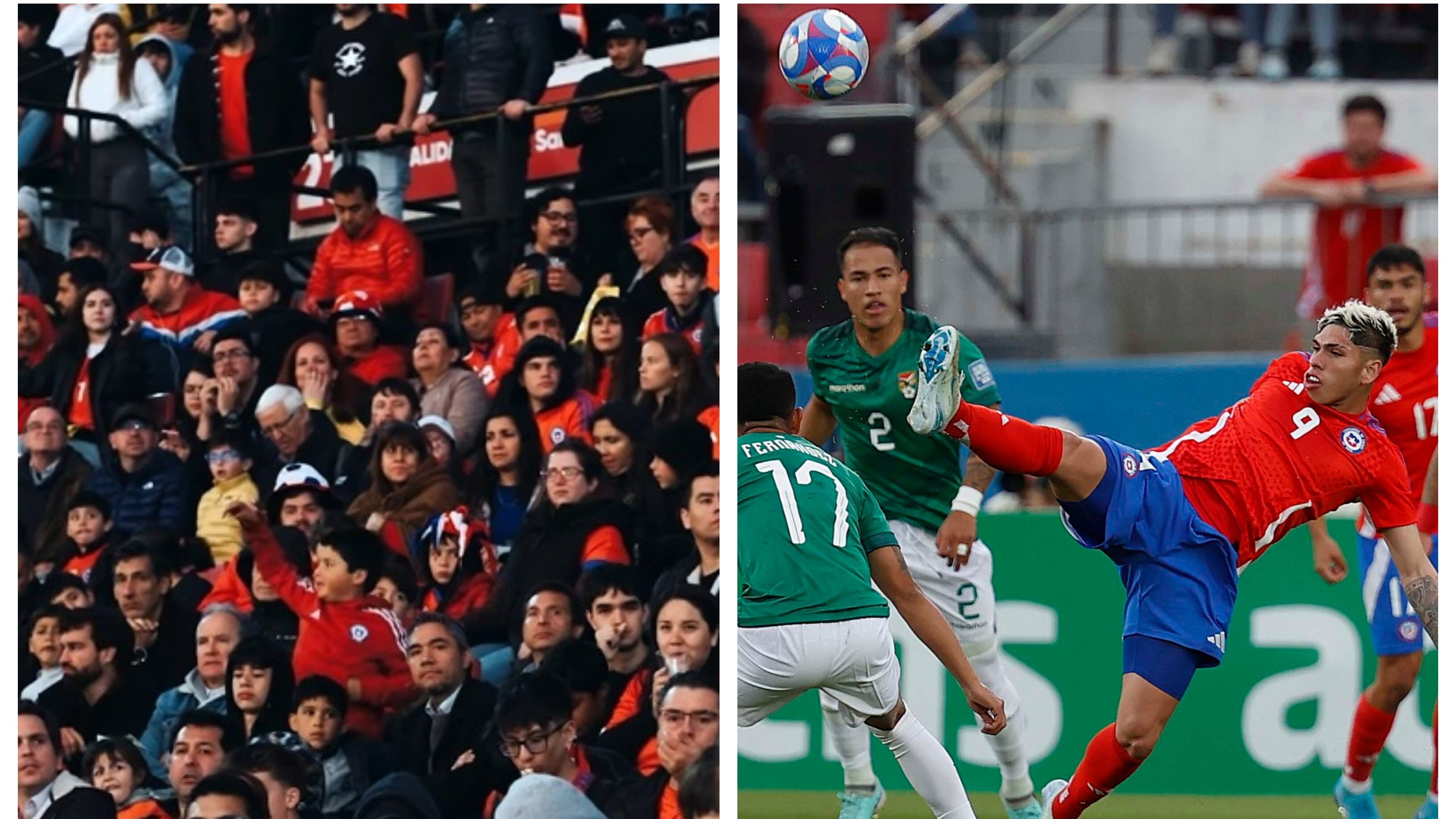 El pronóstico del tiempo anticipa que habrán algunas precipitaciones durante la hora del partido entre las selecciones de Chile y Brasil.