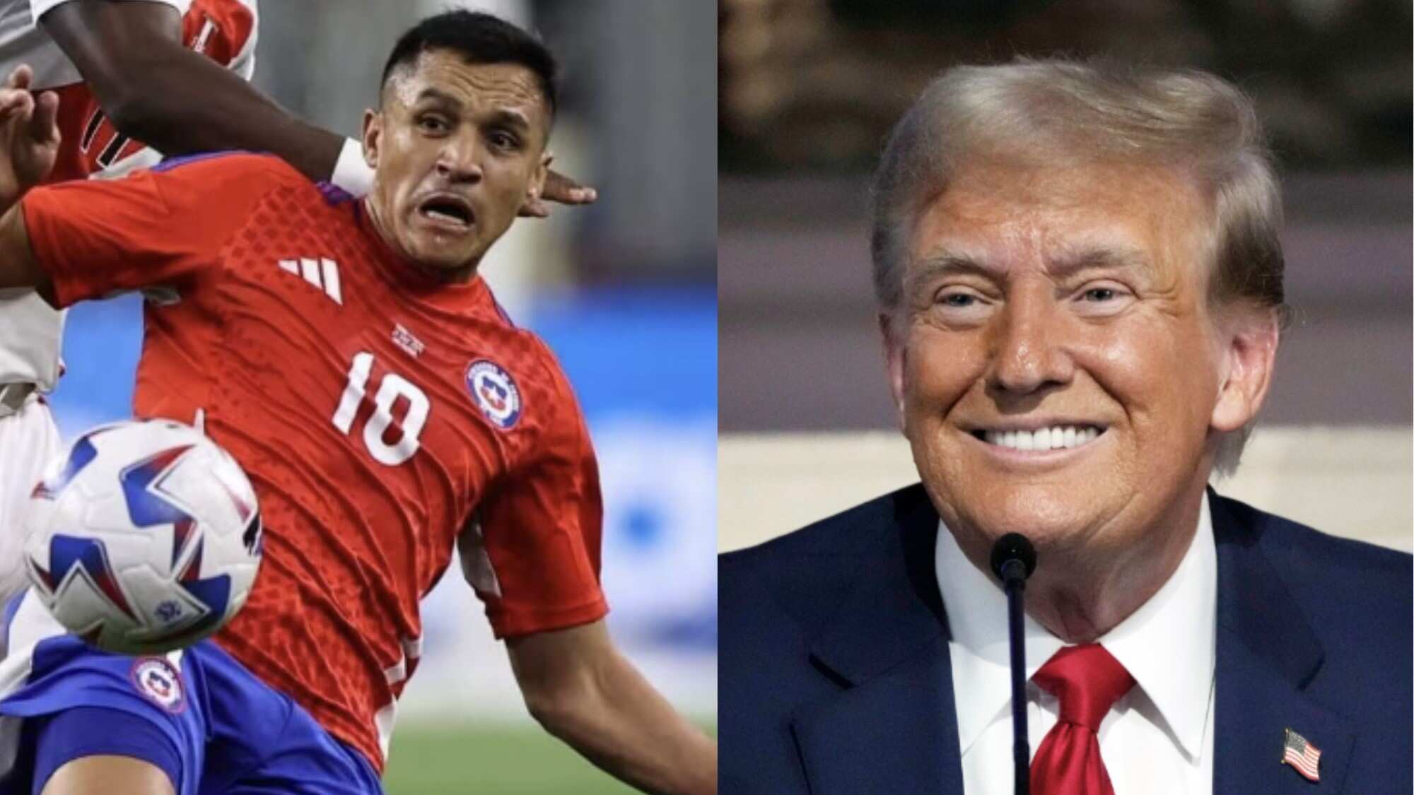 Donald Trump y La Roja
