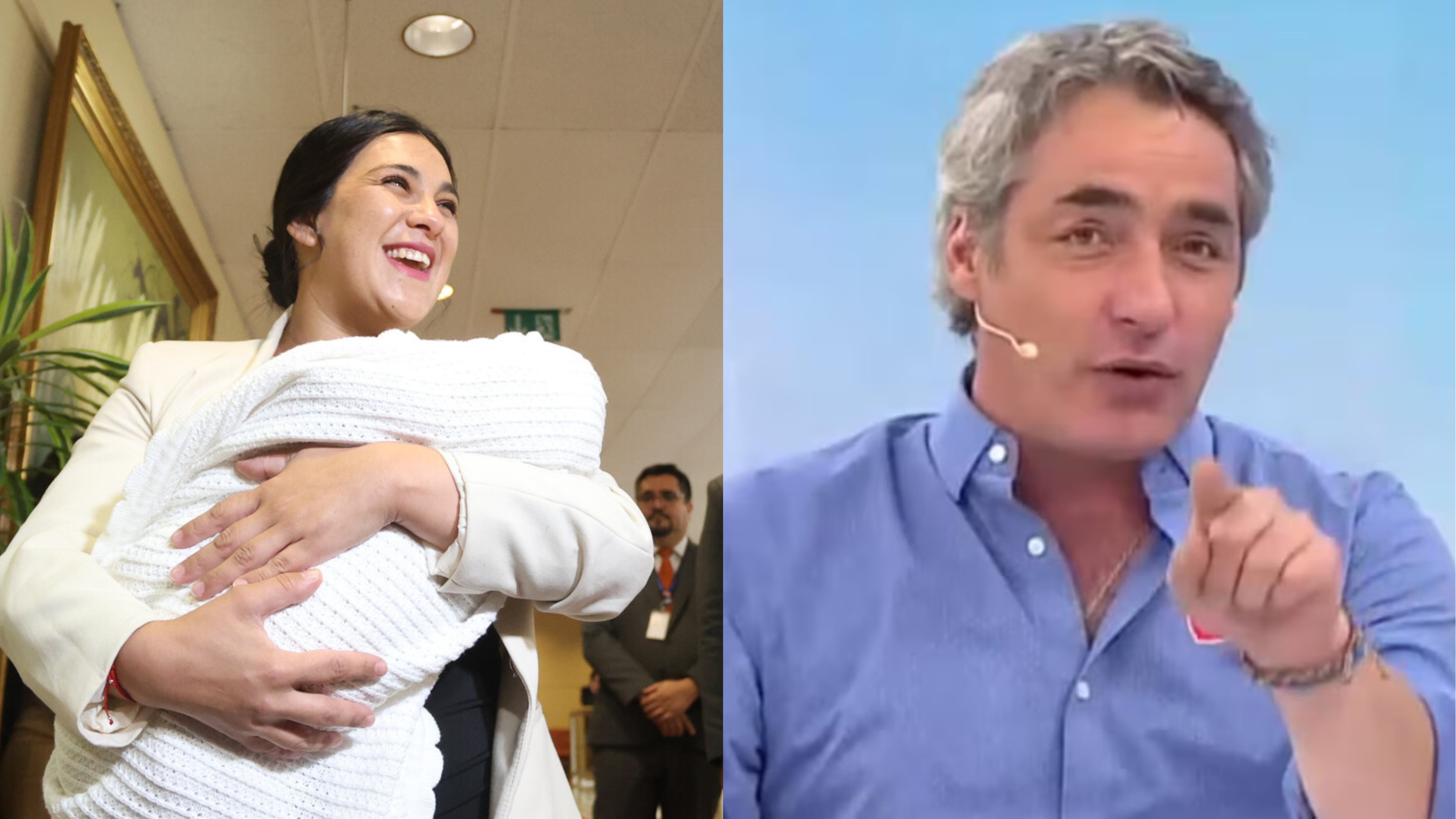 Karol Cariola y José Luis Repenning