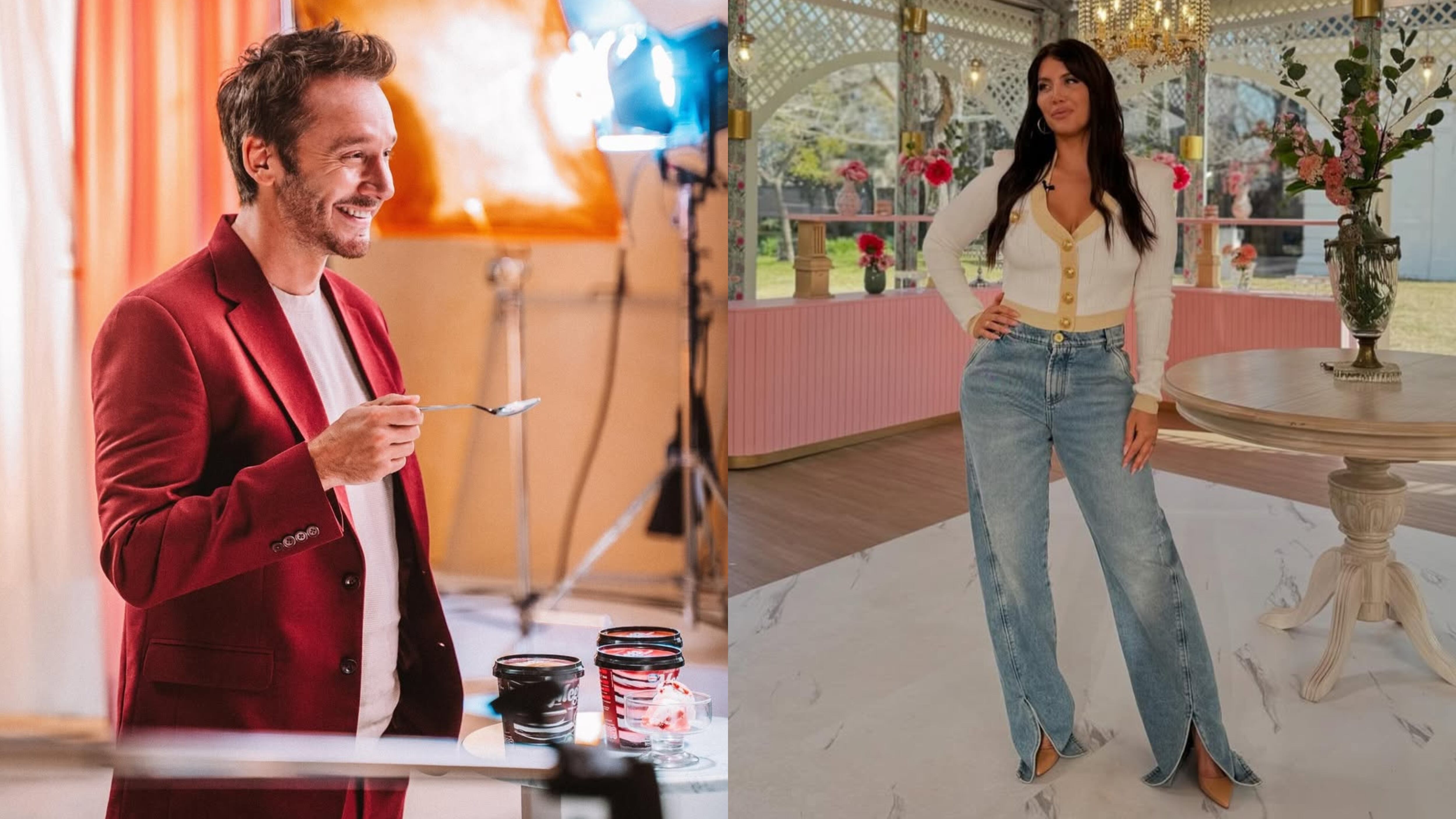 Benjamín Vicuña y Wanda Nara